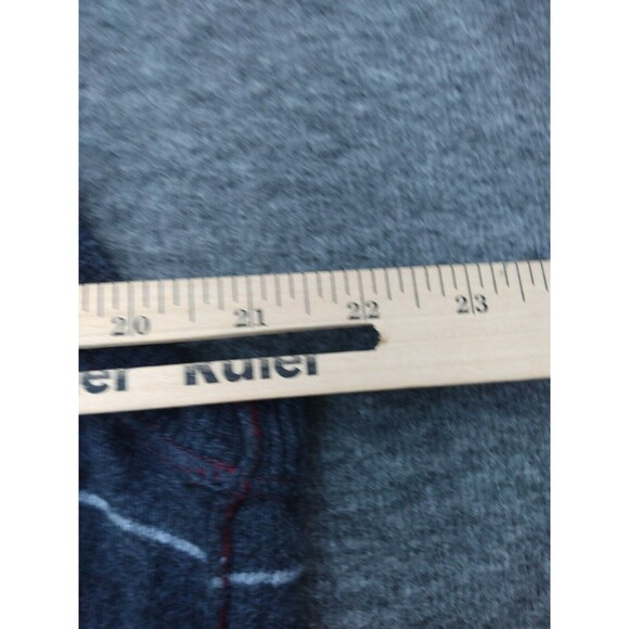 Vintage Y2K American Eagle Sweater Vest Mens Large Wool V Neck Striped Pullover - Picture 9 of 12